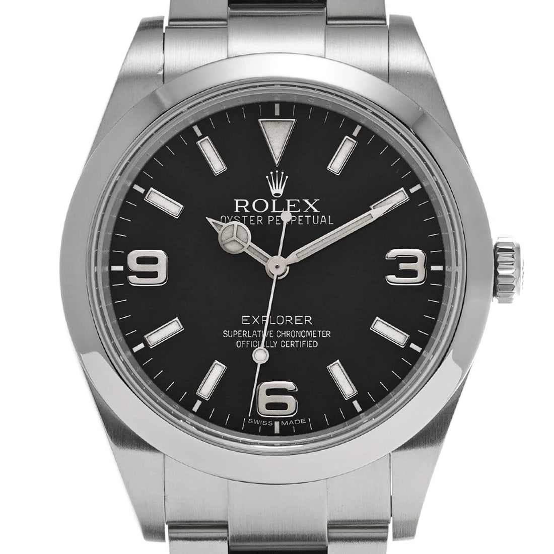 ROLEX EXPLORER BLACK WATCH - 4