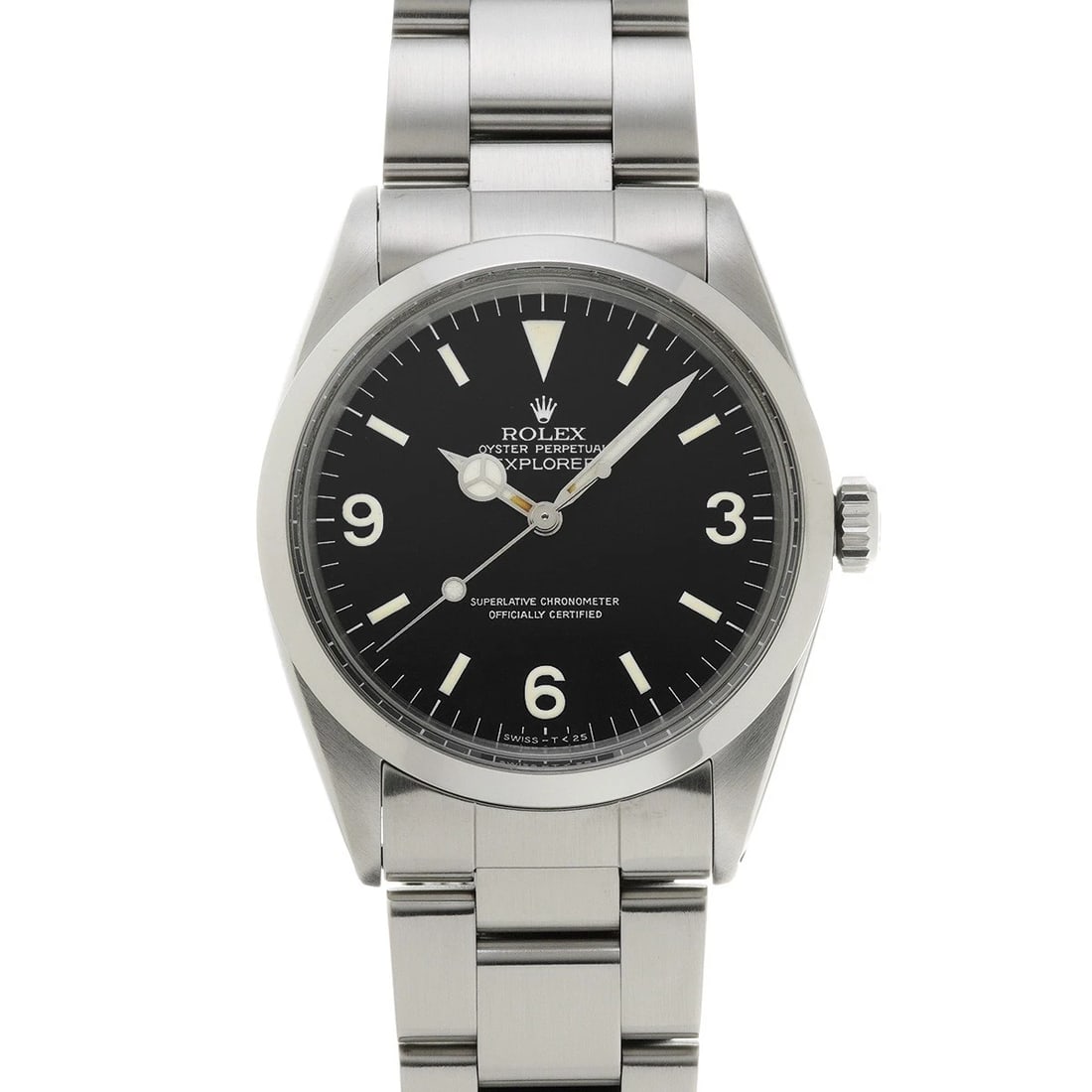 ROLEX EXPLORER BLACK WATCH: ROLEX Explorer black Watch Brand: ROLEX Type/Style: Wristwatch Material: Band Material Stainless steel, Case Material Stainless steel Color: Dial Color black Size: ?Case? H/About 36mm W/About 36mm D/A