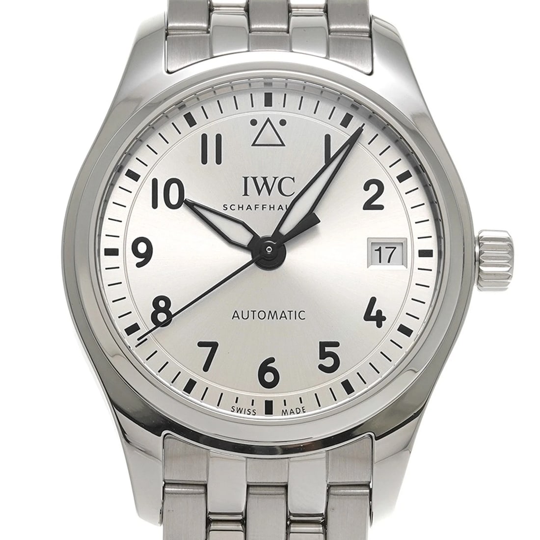 IWC PILOT WATCH AUTOMATIC SILVER WATCH - 4