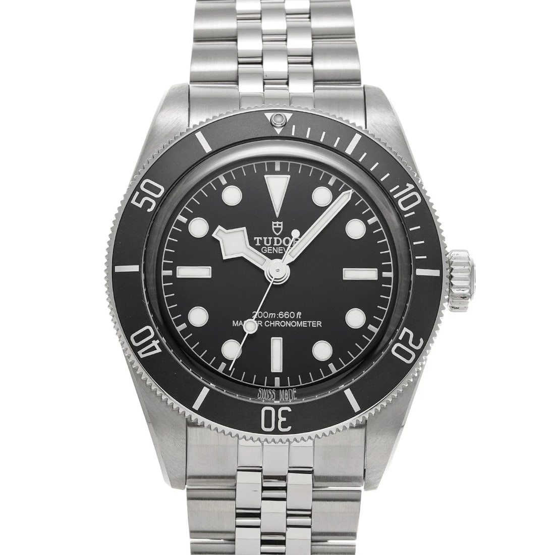 TUDOR BLACK BLACK WATCH: TUDOR Black black Watch Brand: TUDOR Type/Style: Wristwatch Material: Band Material Stainless steel, Case Material Stainless steel Color: Dial Color black Size: ?Case? H/About 41mm W/About 41mm