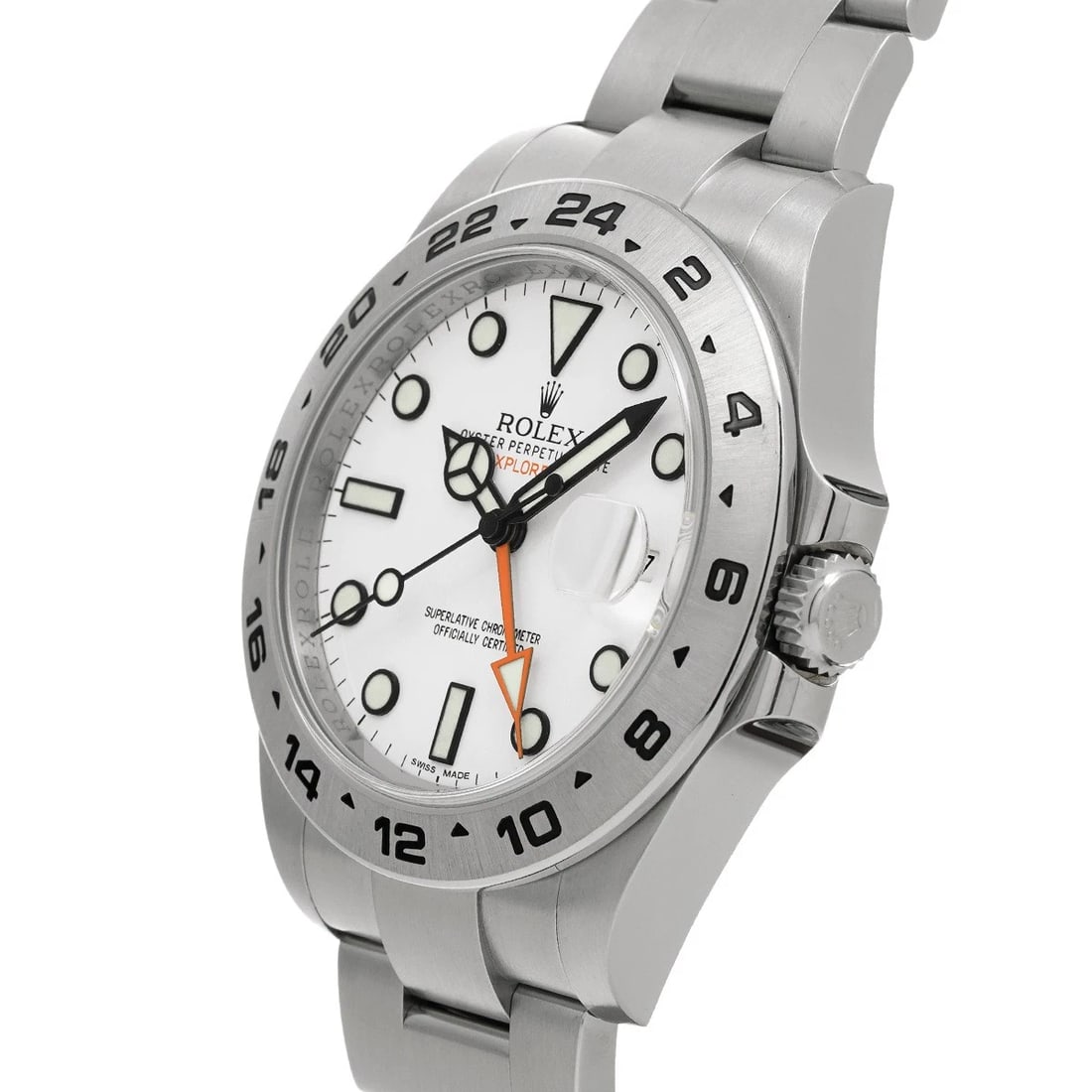 ROLEX EXPLORER WHITE WATCH - 2