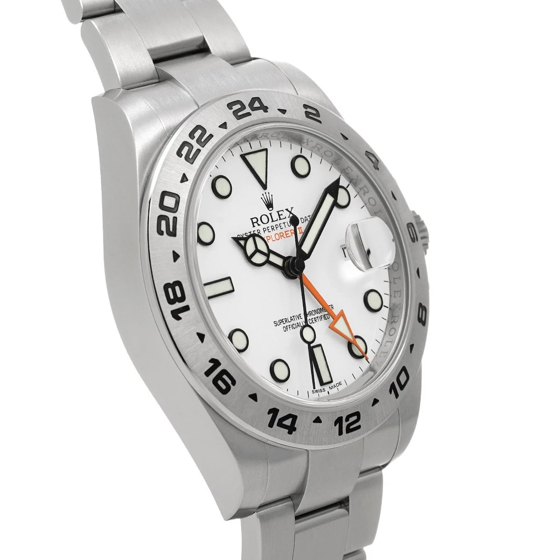 ROLEX EXPLORER WHITE WATCH - 3