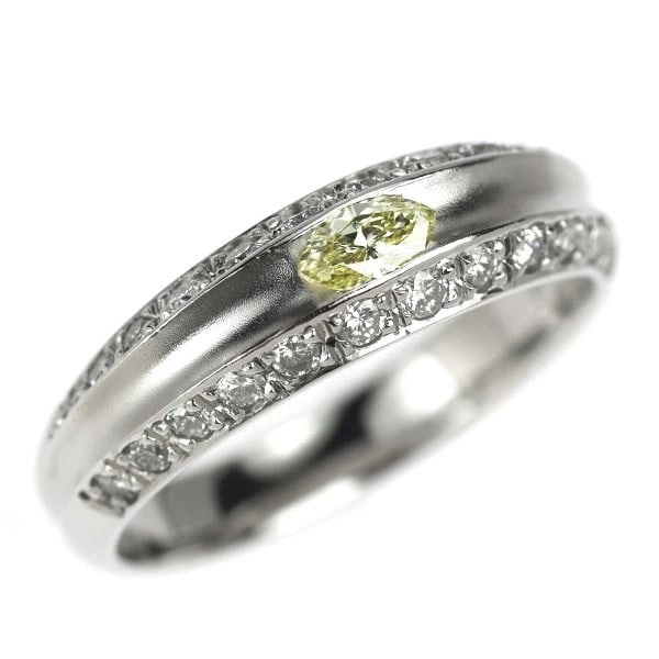 PT900 MARQUISE DIAMOND RING: Pt900 marquise diamond ring Brand: None Type/Style: rings Material: Pt900 Color: PT Size: 6.75 - 7 US Accessories: None Accessories Notice: When purchasing pre-owned goods, please refer to the photos