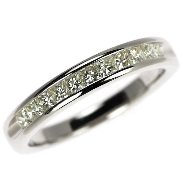 K18WG DIAMOND RING: K18WG diamond ring Brand: None Type/Style: rings Material: K18WG Color: WG Size: 6.75 - 7 US Accessories: None Accessories Notice: When purchasing pre-owned goods, please refer to the photos of the