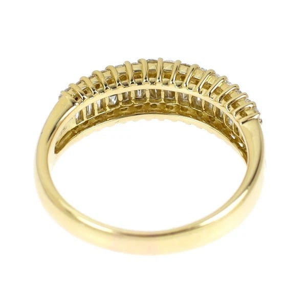 K18YG DIAMOND RING - 3