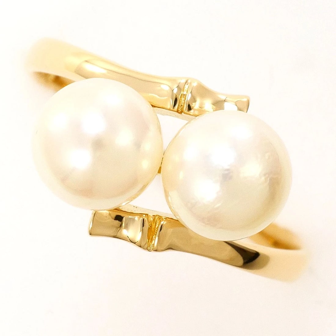 K18 18K GOLD RING PEARL: K18 18k gold Ring Pearl Brand: No Brand Type/Style: Ring Material: 18k gold, Main Stone/Creation Cultured Pearl Color: gold Size: US8 Accessories: None Accessories Notice: When purchasing
