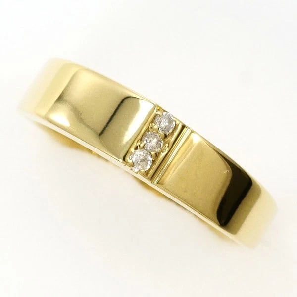 RING K18/YELLOW GOLD: Ring K18/Yellow Gold Brand: No Brand Type/Style: Ring Material: K18/Yellow Gold, Main Stone/Creation Diamond Color: yellow Gold Size: US 6 Accessories: None Accessories Notice: When purcha