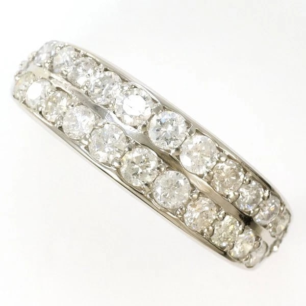 RING PT900/PLATINUM: Ring PT900/Platinum Brand: No Brand Type/Style: Ring Material: PT900/Platinum, Main Stone/Creation Diamond Color: silver Size: US 8 1/2 Accessories: None Accessories Notice: When purchasin