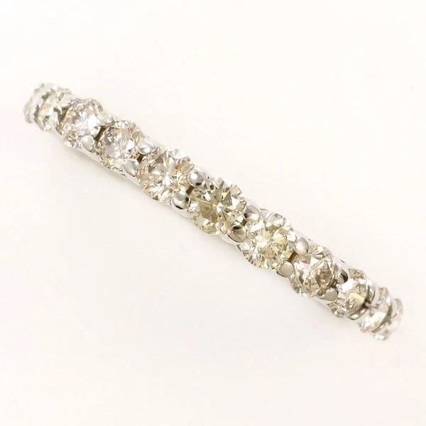 RING PT900/PLATINUM: Ring PT900/Platinum Brand: No Brand Type/Style: Ring Material: PT900/Platinum, Main Stone/Creation Diamond Color: silver Size: US 5 1/8 Accessories: None Accessories Notice: When purchasin