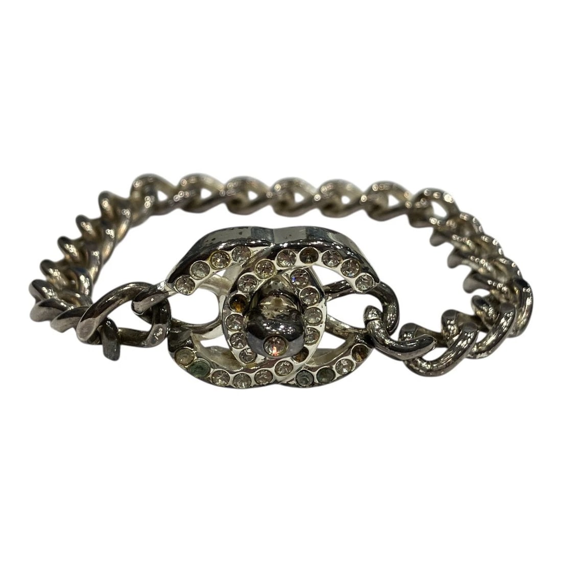 CHANEL COCO MARK TURNLOCK BRACELET BRACELET ACCESSORIES BRASS (1 of 3)