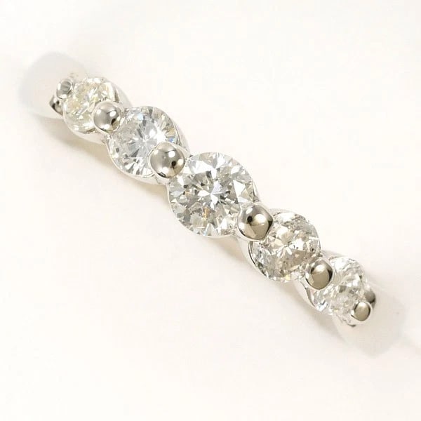 RING PT900/PLATINUM: Ring PT900/Platinum Brand: No Brand Type/Style: Ring Material: PT900/Platinum, Main Stone/Creation Diamond Color: Silver Size: US 3 3/4 Accessories: None Accessories Notice: When purchasin
