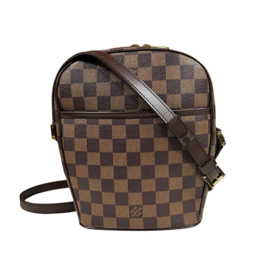 LOUIS VUITTON SHOULDER BAG CROSS BODY DAMIER CANVAS: LOUIS VUITTON Shoulder Bag Cross Body Damier canvas Brand: LOUIS VUITTON Type/Style: Shoulder Bag Material: Exterior Material Damier canvas Color: Exterior Color Brown Size: W6.1 x H8.7 x D3.0inch