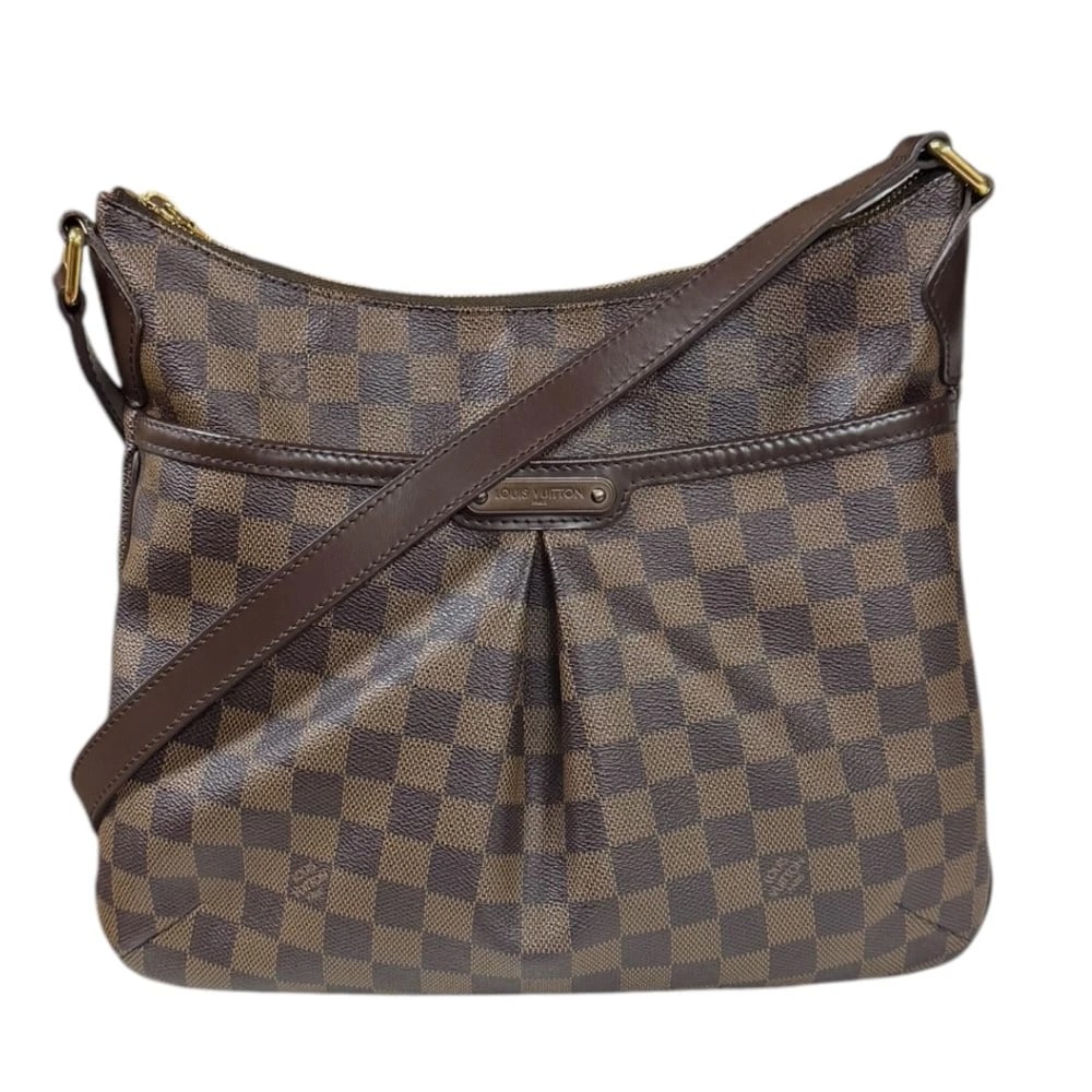 LOUIS VUITTON SHOULDER BAG DAMIER CANVAS: LOUIS VUITTON Shoulder Bag Damier canvas Brand: LOUIS VUITTON Type/Style: Shoulder Bag Material: Exterior Material Damier canvas Color: Exterior Color Brown Size: W12.8 x H10.2 x D0.8inch Accessor