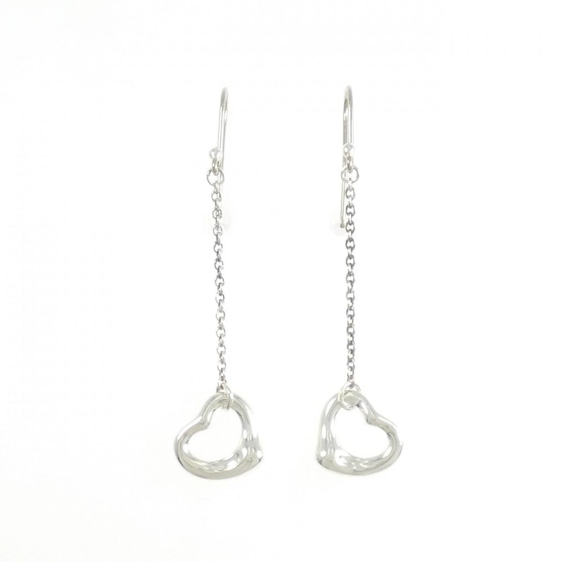 TIFFANY & CO. OPEN HEART DROP EARRINGS (1 of 3)