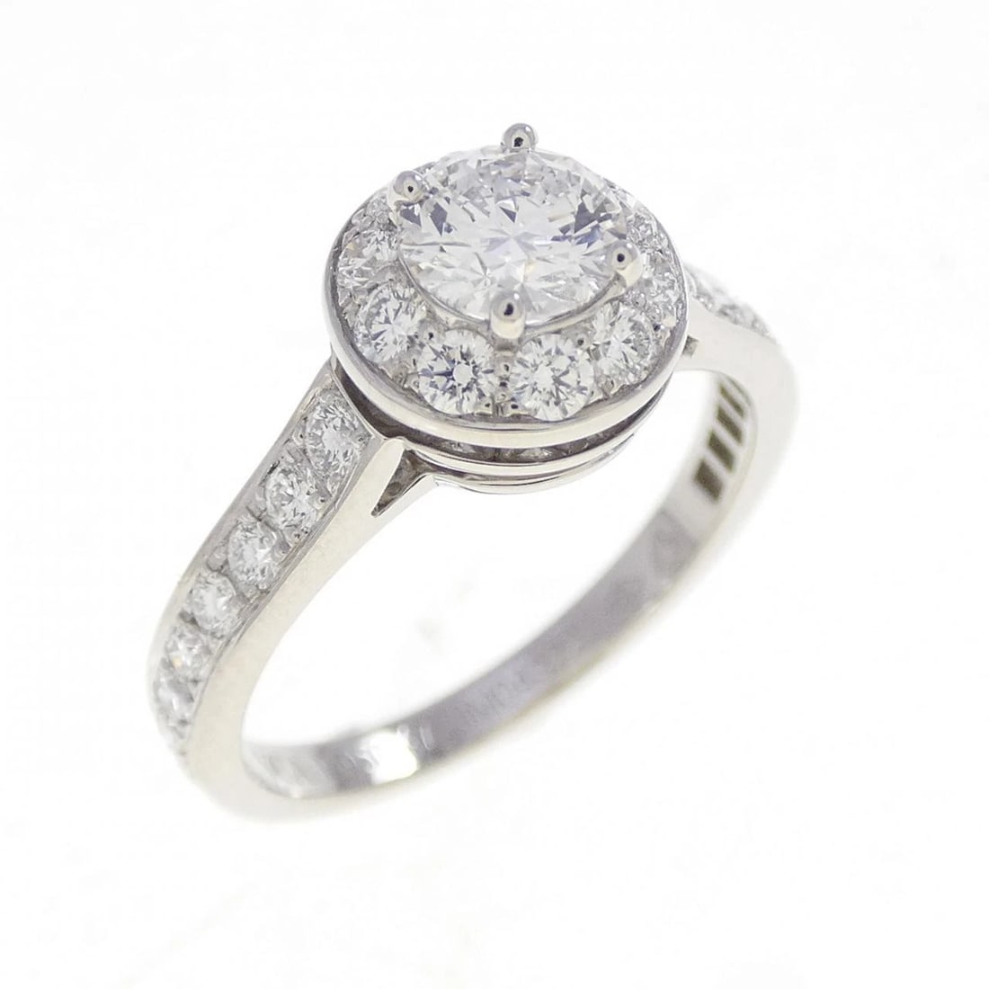 VAN CLEEF & ARPELS ICONE RING: Van Cleef & Arpels Icone Ring Brand: Van Cleef & Arpels Type/Style: Van Cleef & Arpels Ring Material: Platinum950, Main Stone/Creation Natural Color: Silver Size: US4(47) Accessories: None