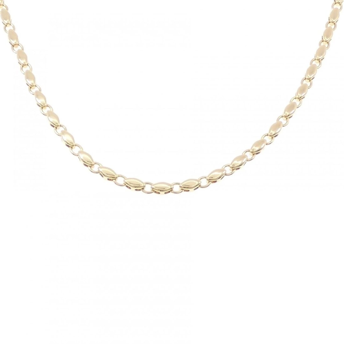 BVLGARI 750YG NECKLACE: Bvlgari 750YG Necklace Brand: BVLGARI Type/Style: Bulgari Necklace Material: 750 yellow gold Color: yellow gold Size: Chain maximum width approx.: 3.9mm Size 40cm Accessories: None Accessories