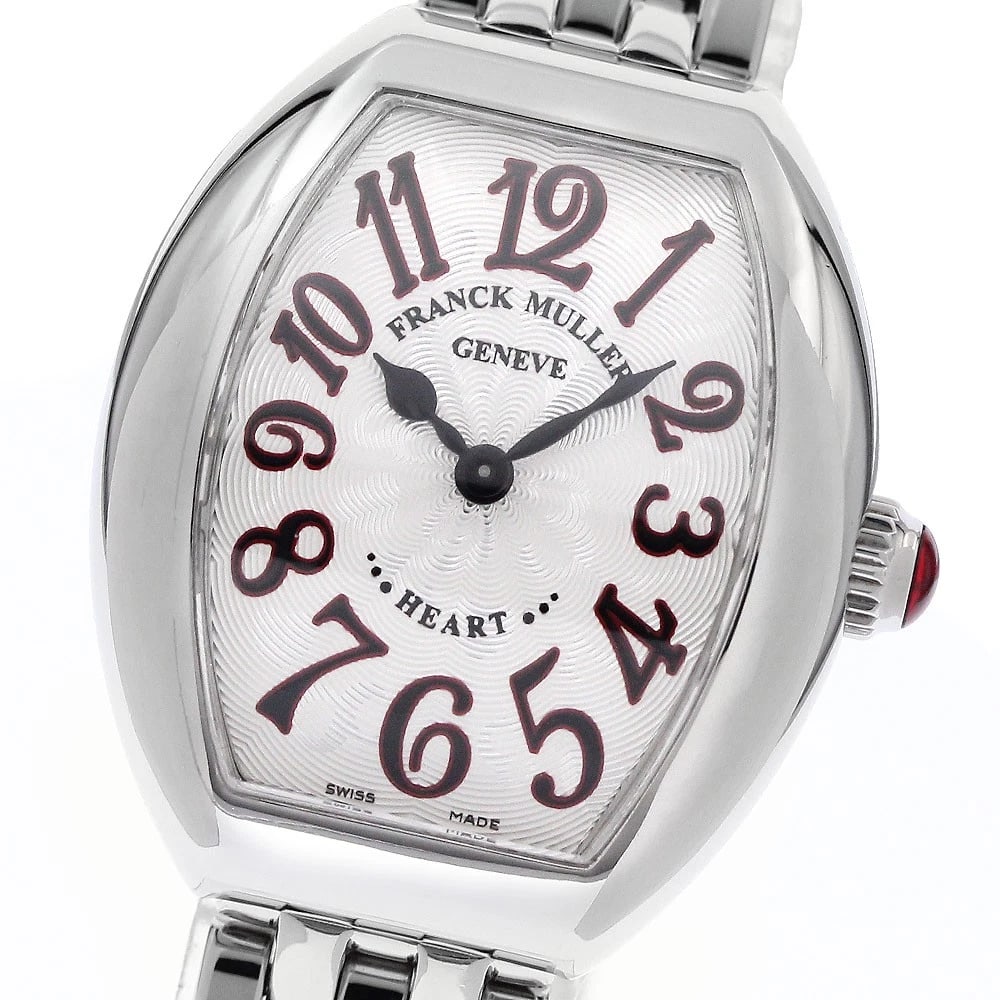 FRANCK MULLER HEART TO HEART SILVER DIAL QUARTZ WATCH: FRANCK MULLER Heart to Heart Silver Dial Quartz Watch Brand: FRANCK MULLER Type/Style: Wristwatch Material: Band Material Stainless Steel, Case Material Stainless Steel Color: Band Color Silver, Case 