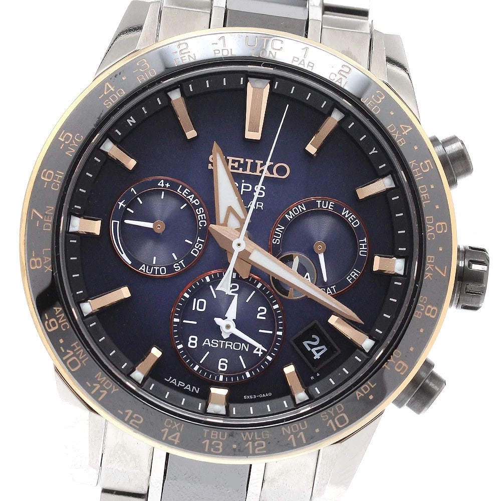 SEIKO ASTRON SHOHEI OTANI SOLAR POWERED RADIO WATCH: SEIKO Astron Shohei Otani Solar Powered Radio Watch Brand: SEIKO Type/Style: Wristwatch Material: Band Material Ceramic / titanium, Case Material Ceramic / titanium Color: Band Color Silver/ Black, Ca