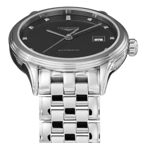 LONGINES FLAGSHIP BLACK WATCH - 3