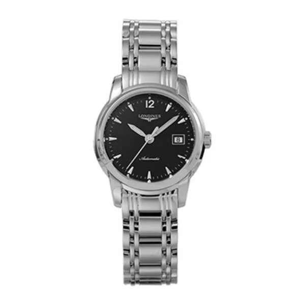 LONGINES SAINTMIER BLACK WATCH: LONGINES Saintmier Black Watch Brand: Longines Type/Style: Wristwatch Material: Case Stainless steel Color: Case Color Black Size: [Case size] Height 30 x width 30 x thickness 9mm [Wrist size] Approx.