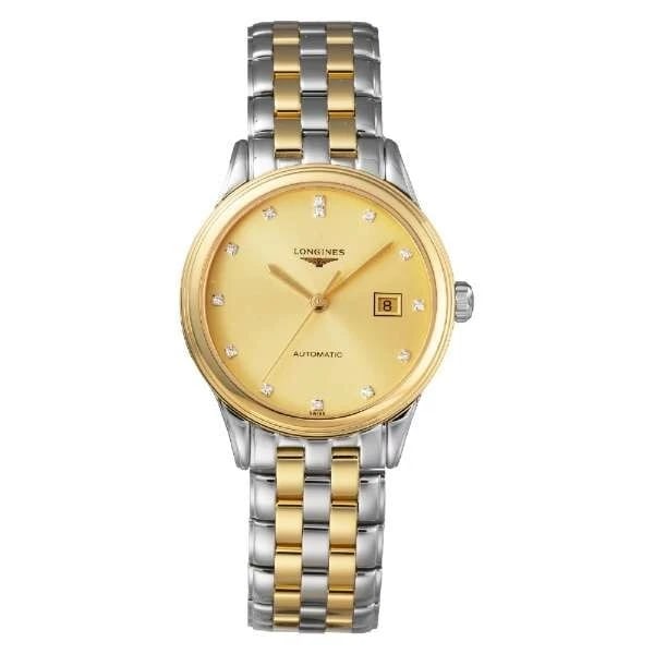 LONGINES FLAGSHIP GOLD WATCH: LONGINES Flagship Gold Watch Brand: Longines Type/Style: Wristwatch Material: Case Stainless steel/Stainless steel (Yellow gold PVD) Color: Case Color Gold Size: [Case size] Height 30 x width 30 x thi