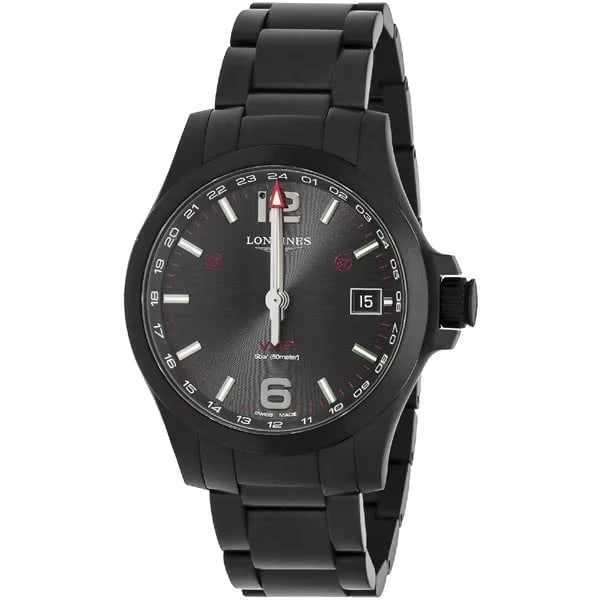 LONGINES METAL BELT WATCH: Longines Metal Belt Watch Brand: Longines Type/Style: Wristwatch Material: Case: Stainless Steel Color: Case Color Black Size: Case size: Approx. 40mm (excluding crown) Body thickness: Approx. 13mm