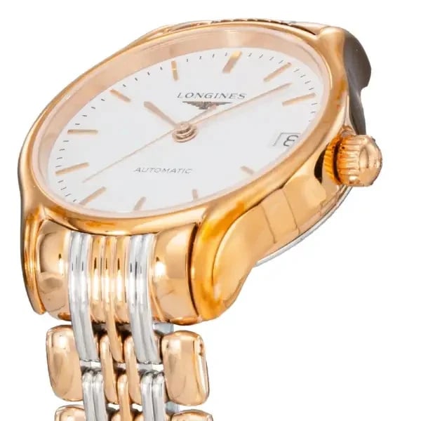 LONGINES LYRE WHITE WATCH - 2