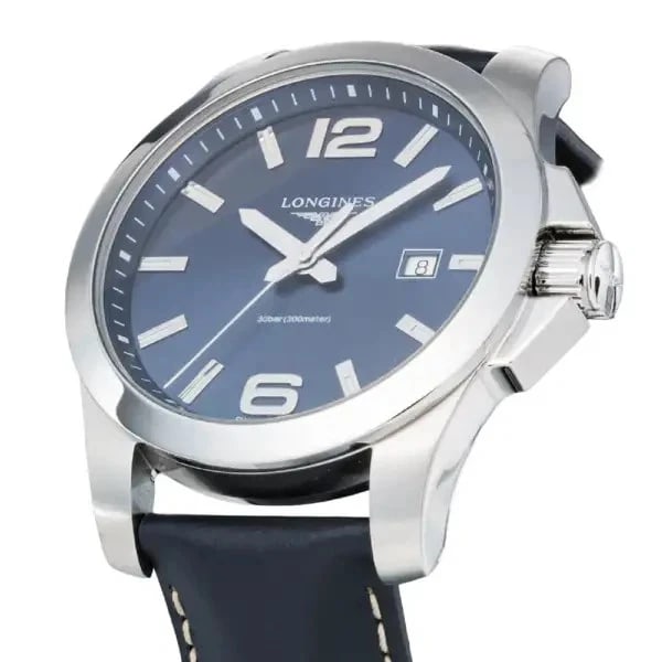 LONGINES CONQUEST NAVY WATCH - 2