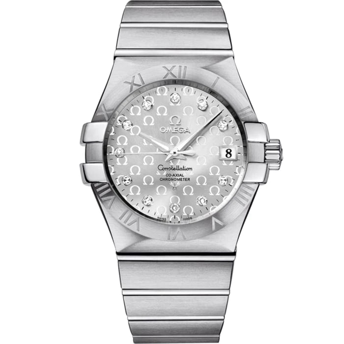 OMEGA CONSTELLATION CO-AXIAL CHRONOMETER WATCH: Omega Constellation Co-Axial Chronometer Watch Brand: OMEGA Type/Style: Wristwatch Material: Material (Main) Stainless Steel Color: Case Color Color Silver Size: Case Size 35.0mm Accessories: None