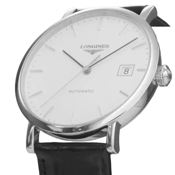 LONGINES ELEGANT WHITE WATCH - 2