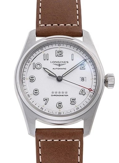 LONGINES SPIRIT SILVER BRAND WATCH: Longines Spirit Silver Brand Watch Brand: Longines Type/Style: Wristwatch Material: Dial Material: Stainless Steel Color: Case Color Color: Silver Size: Case Diameter: 40mm Accessories: None