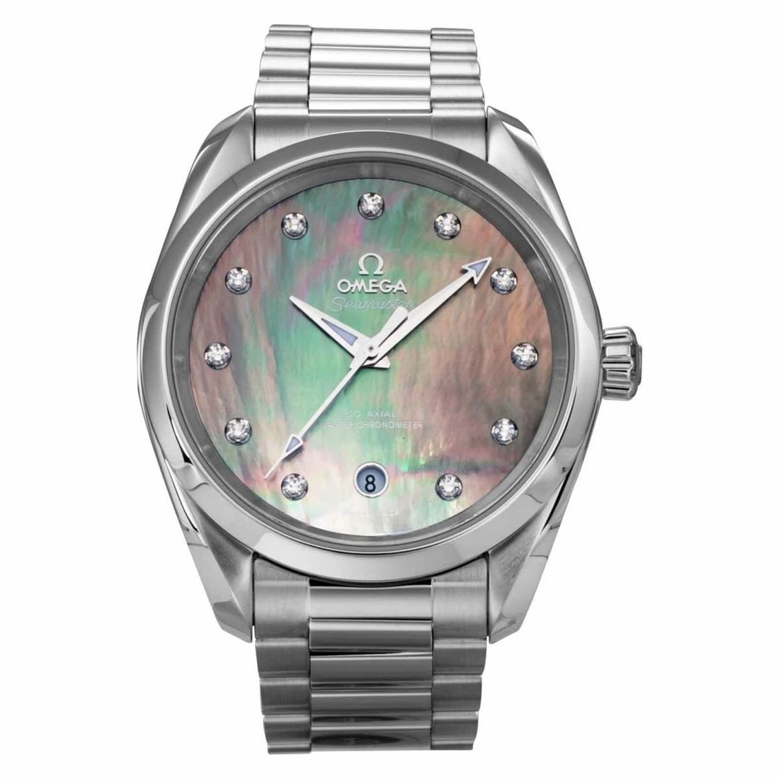 OMEGA SEAMASTER AQUA TERRA WATCH: OMEGA Seamaster Aqua Terra Watch Brand: OMEGA Type/Style: Wristwatch Material: Case material Stainless steel Color: Case Color none Size: Case diameter 38?38?13(mm) Accessories: None Accessories