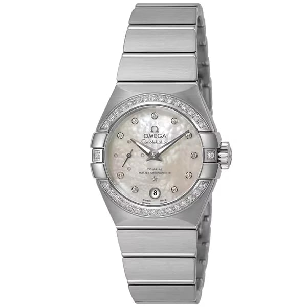 OMEGA CONSTELLATION CO-AXIAL MASTER CHRONOMETER WATCH: OMEGA Constellation Co-Axial Master Chronometer Watch Brand: OMEGA Type/Style: Wristwatch Material: Material (Main) Stainless Steel Color: Case Color Color White Size: Case Size 27.0mm Accessories: