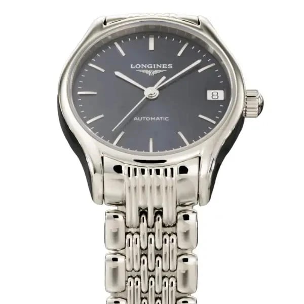 LONGINES LYRE BLUE WATCH - 3