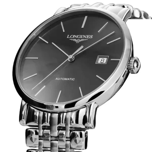 LONGINES ELEGANT GRAY WATCH - 2