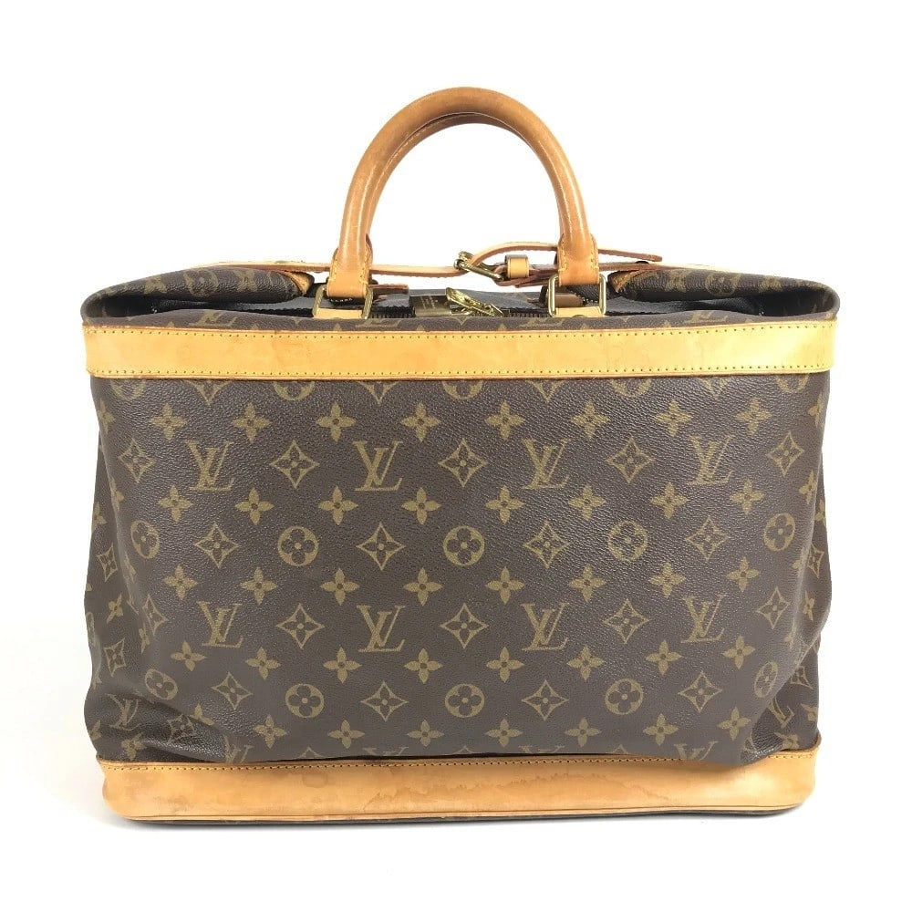 LOUIS VUITTON MONOGRAM CRUISER BAG 40 HAND BAG: LOUIS VUITTON Monogram Cruiser bag 40 Hand Bag Brand: LOUIS VUITTON Type/Style: Duffle Bag Material: MonogramCanvas Color: Brown Size: W15.4?H14.6?D9.1inch / W39cm H37cm D23cm Accessories: None