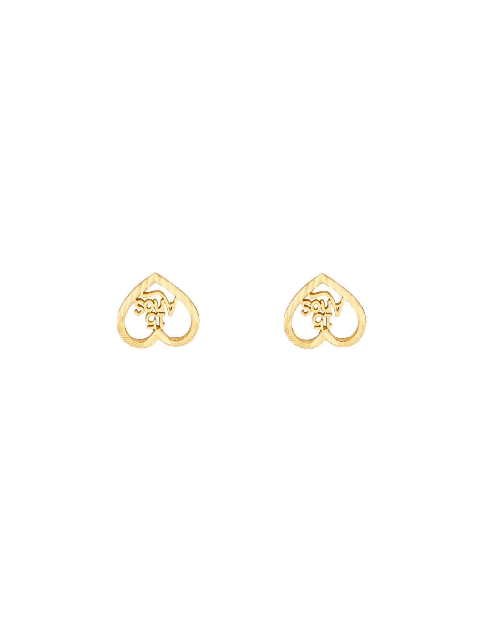 14KY SMALL POST EARRINGS - 3