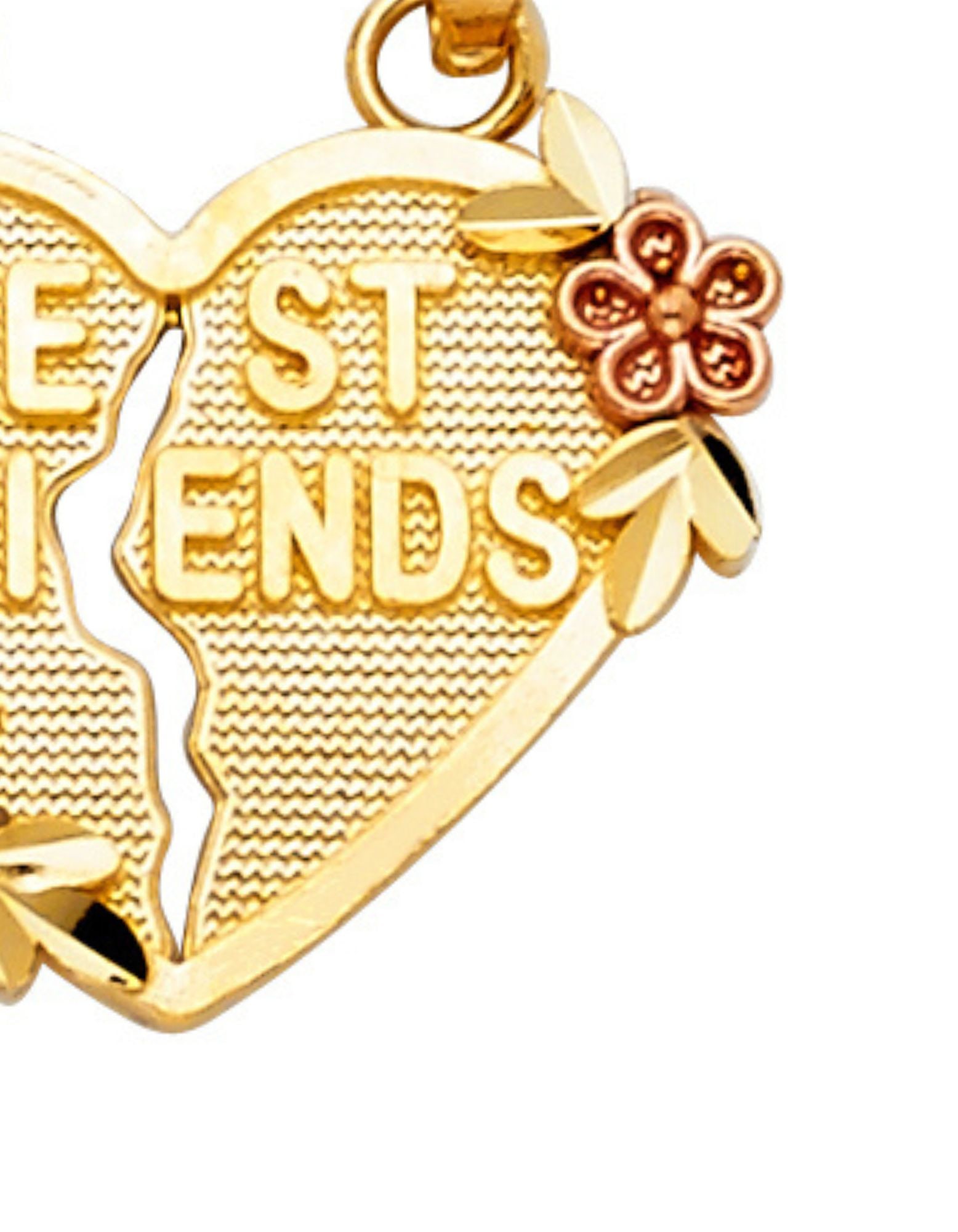 14K HEART PENDANT - 3