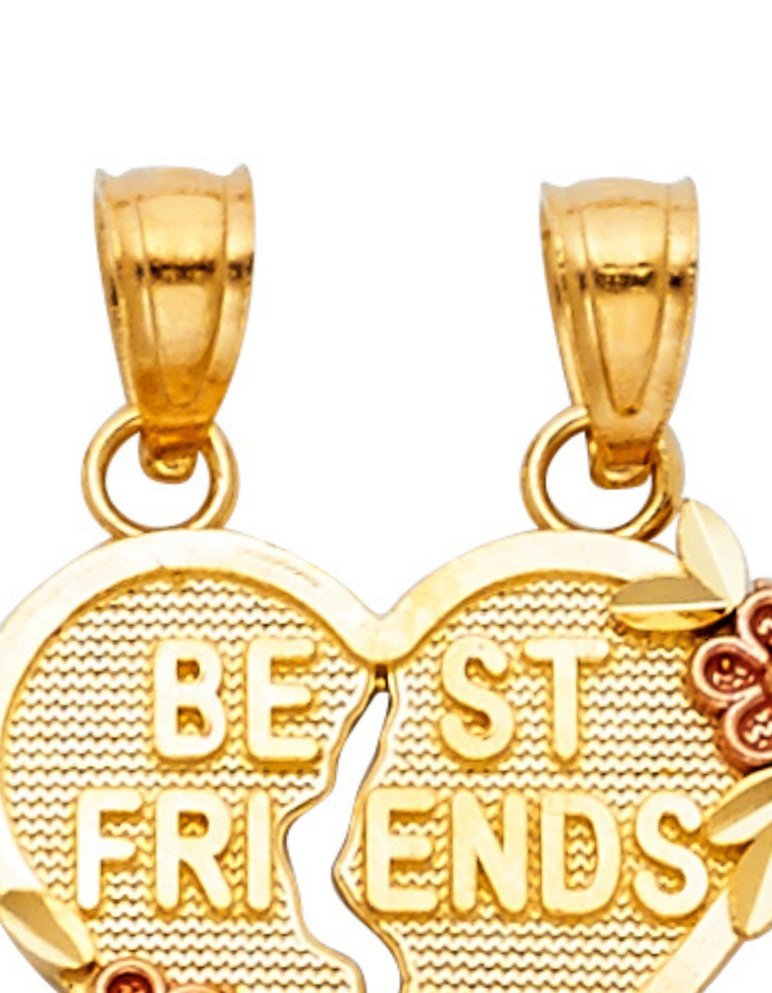 14K HEART PENDANT - 5