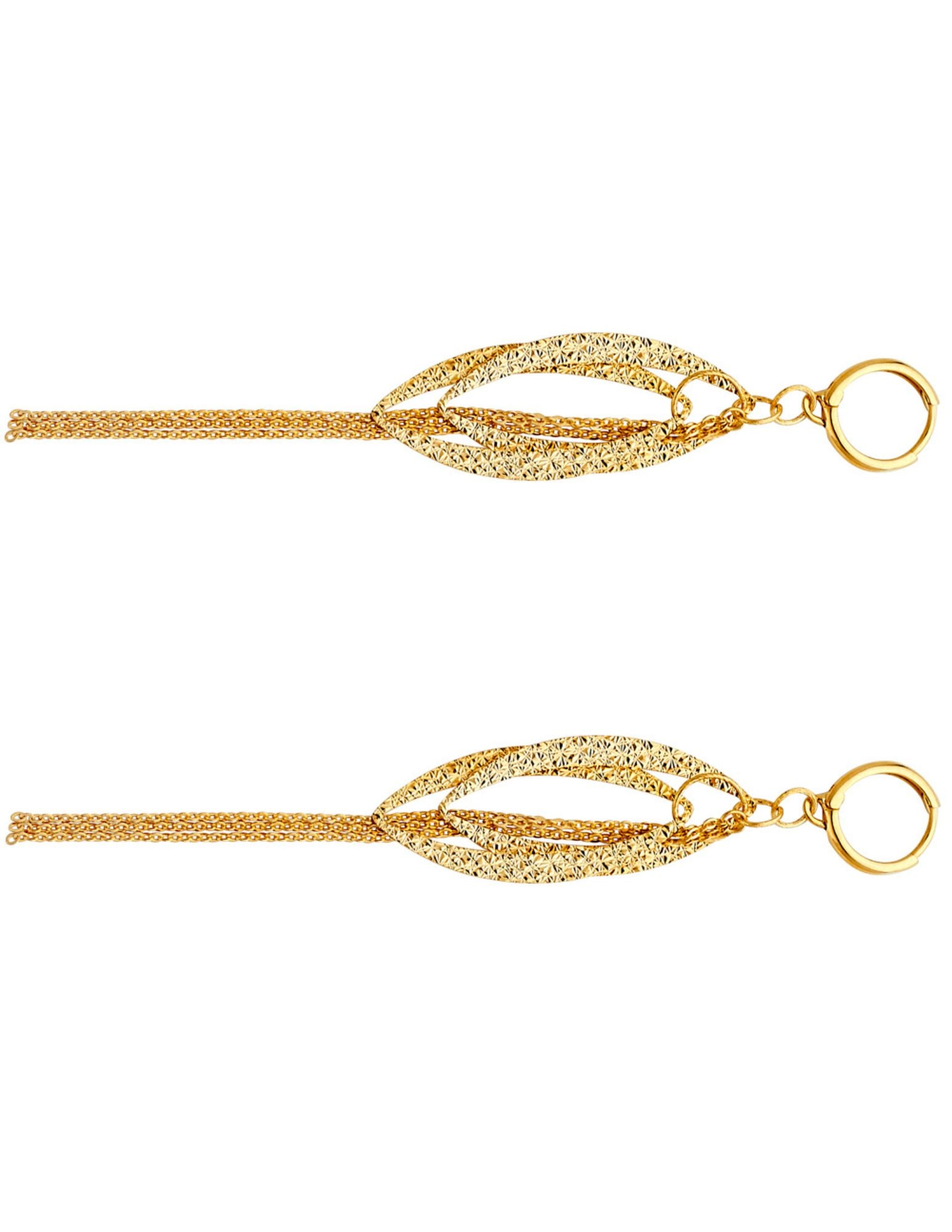 14KY DANGLING EARRINGS - 2