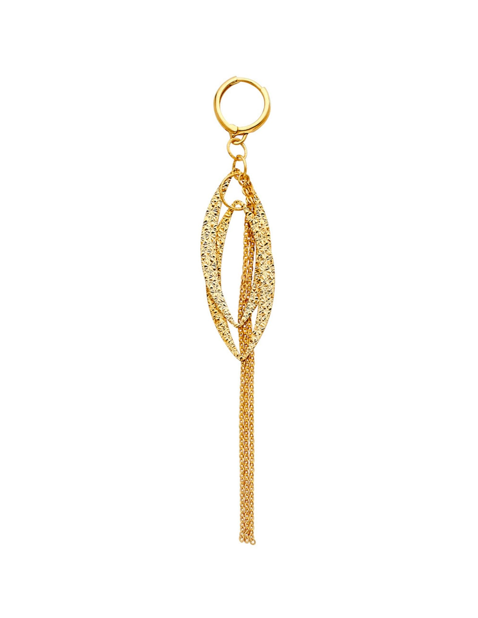 14KY DANGLING EARRINGS - 5