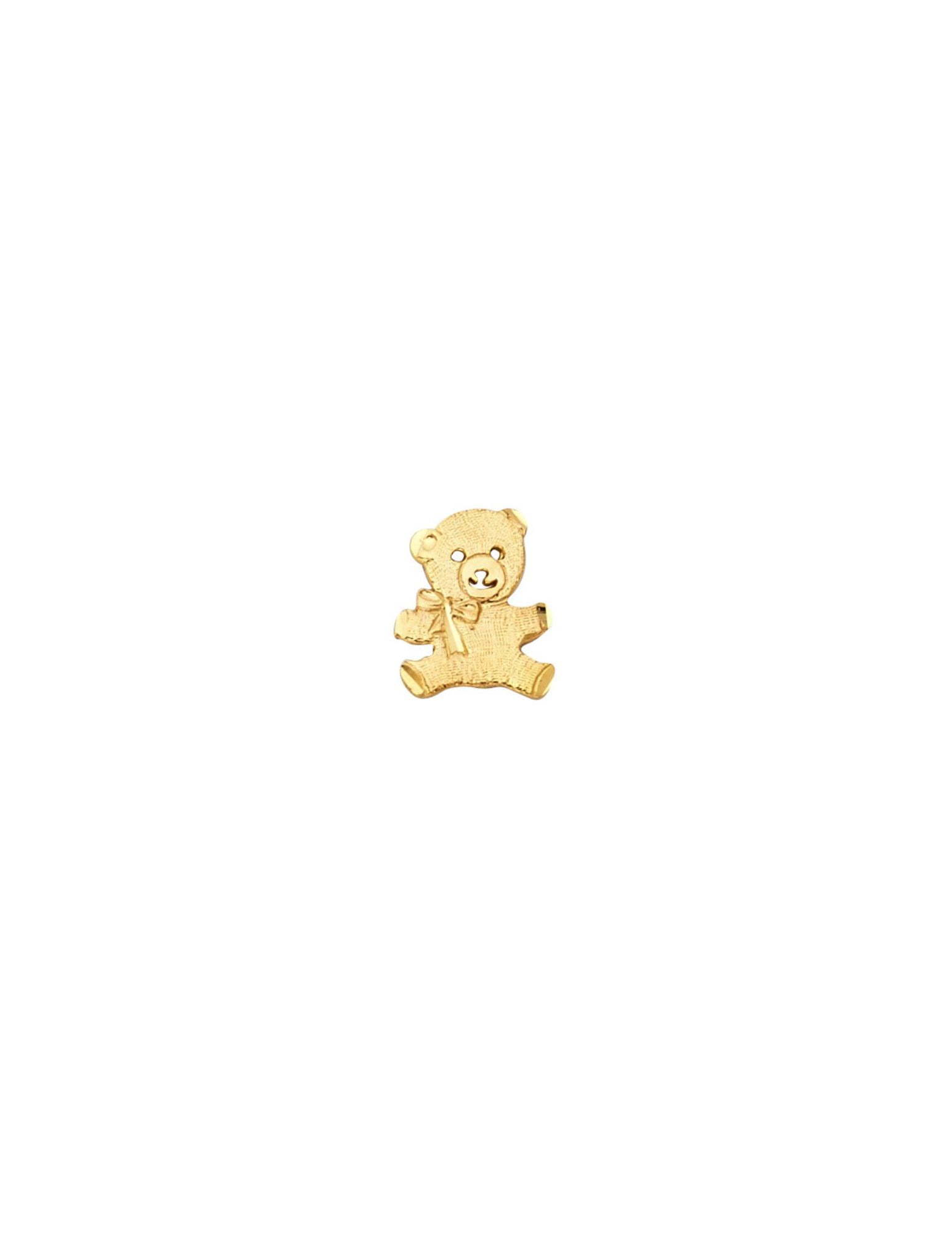 14KY SMALL BEAR POST EARRINGS - 5
