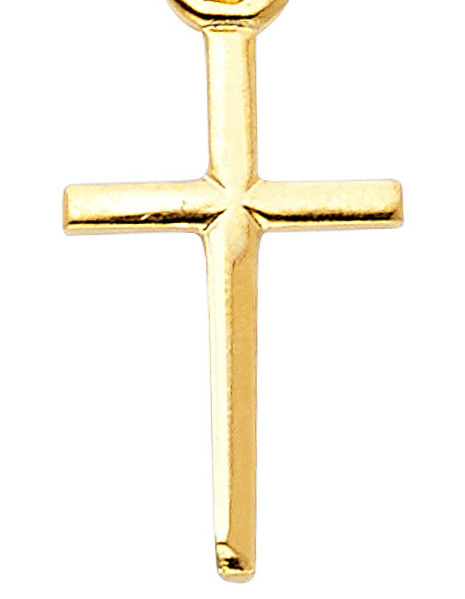 14KY SOLID LATIN CROSS - 4