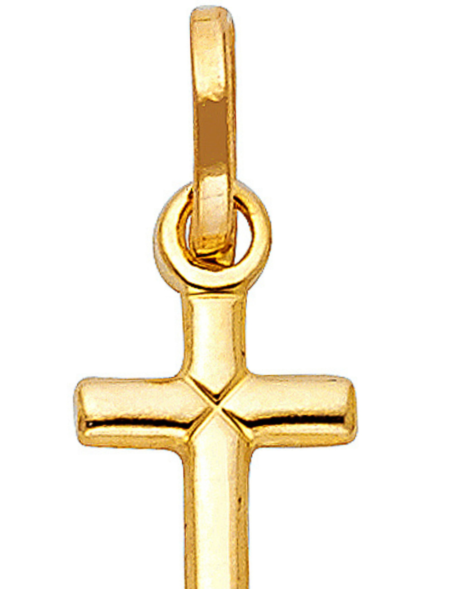 14KY SOLID LATIN CROSS - 5