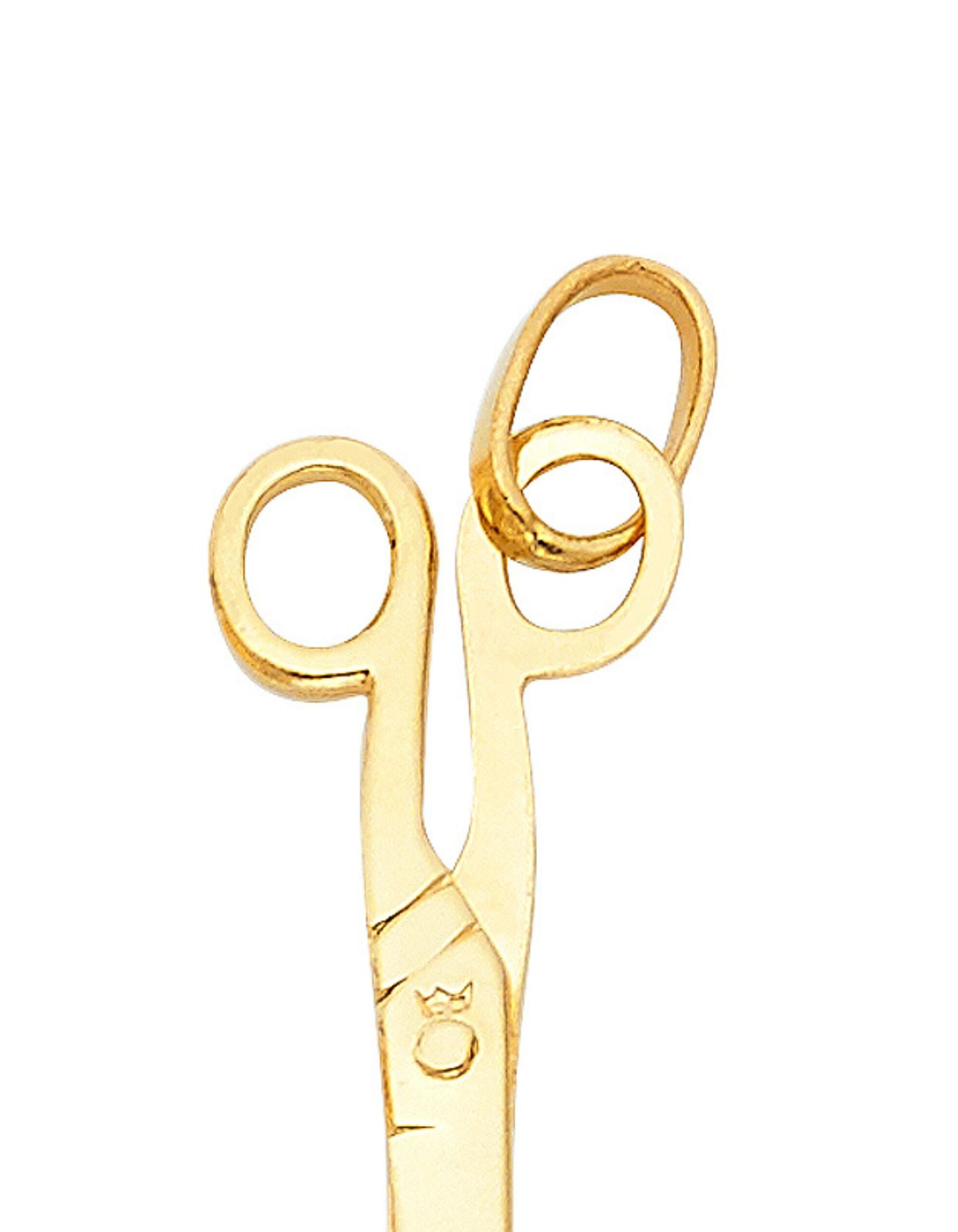 14KY SCISSORS PENDANT - 5