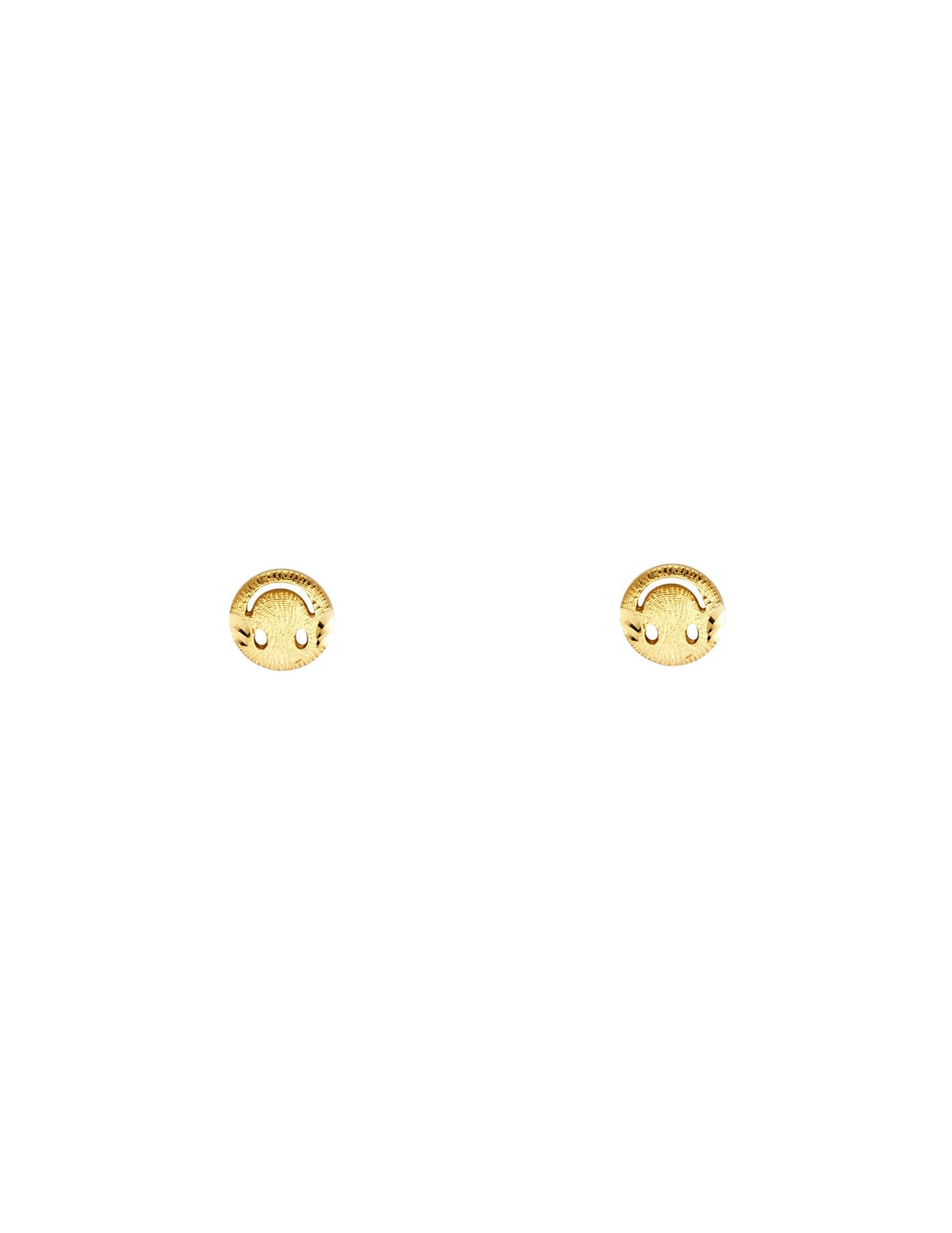 14KY SMALL SMALLILE POST EARRINGS - 3