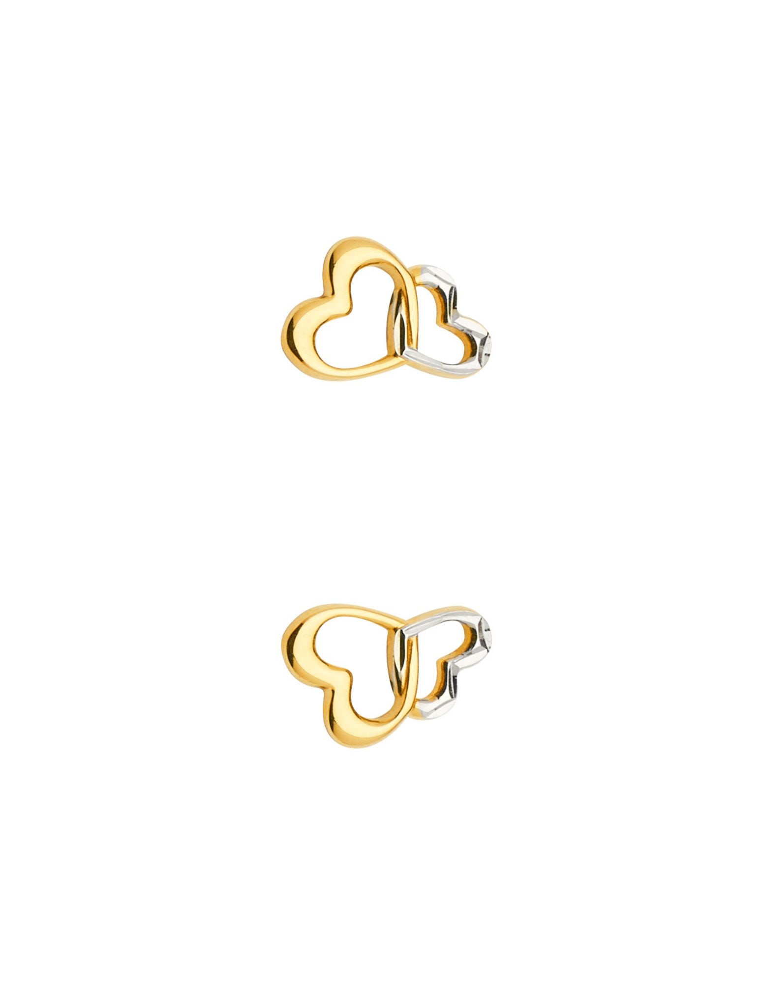 14K 2T EARRINGS WITH PUSH BACK - 2