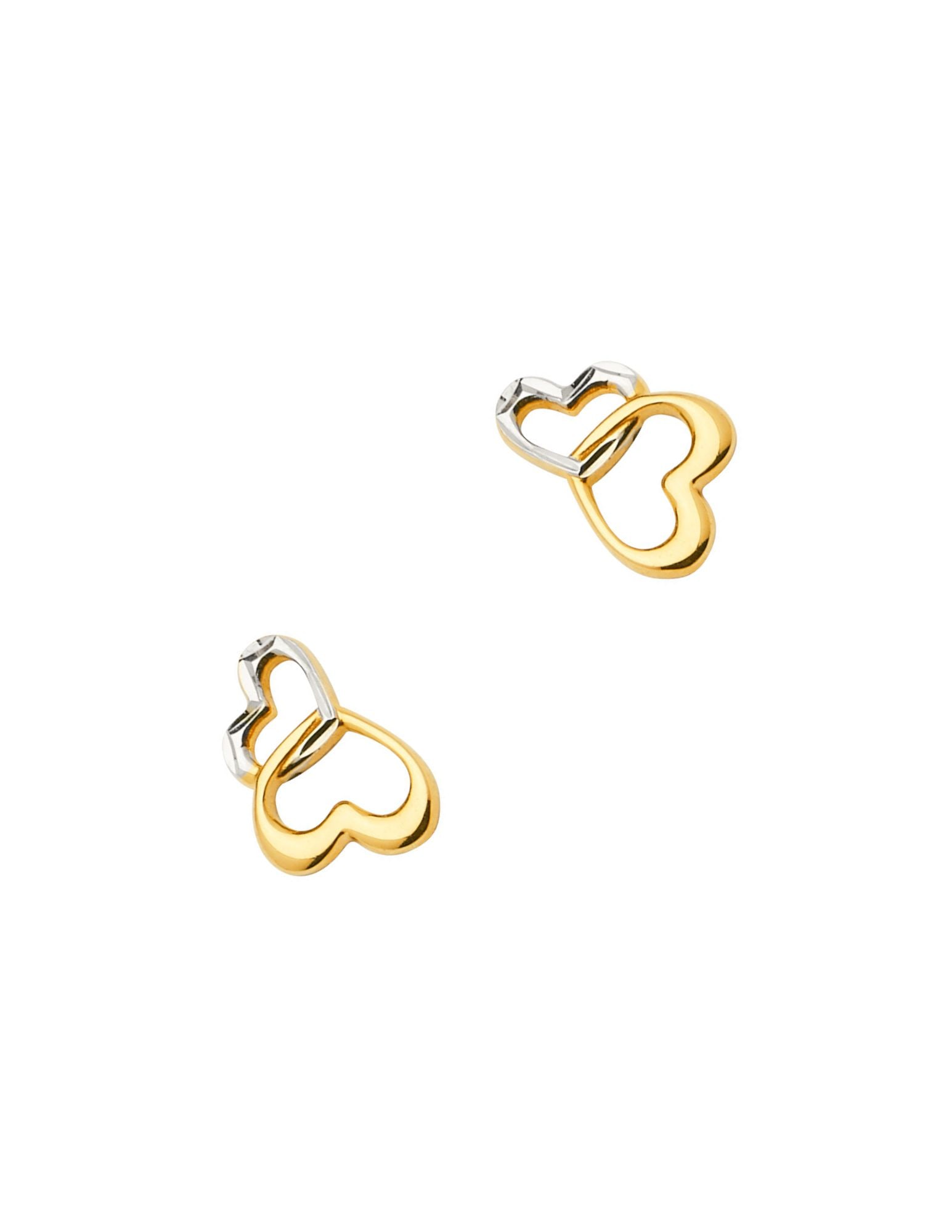 14K 2T EARRINGS WITH PUSH BACK - 4