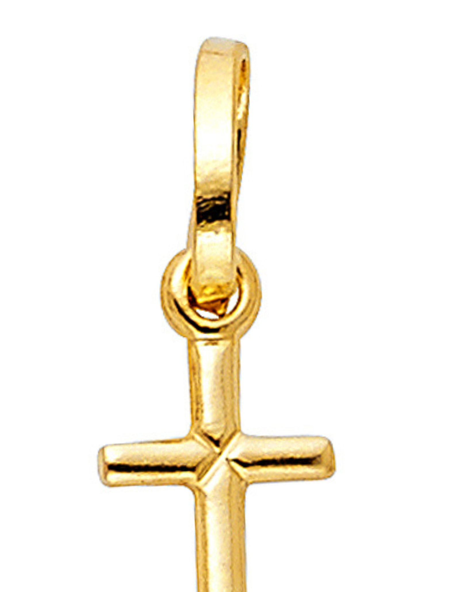 14KY SOLID LATIN CROSS - 5