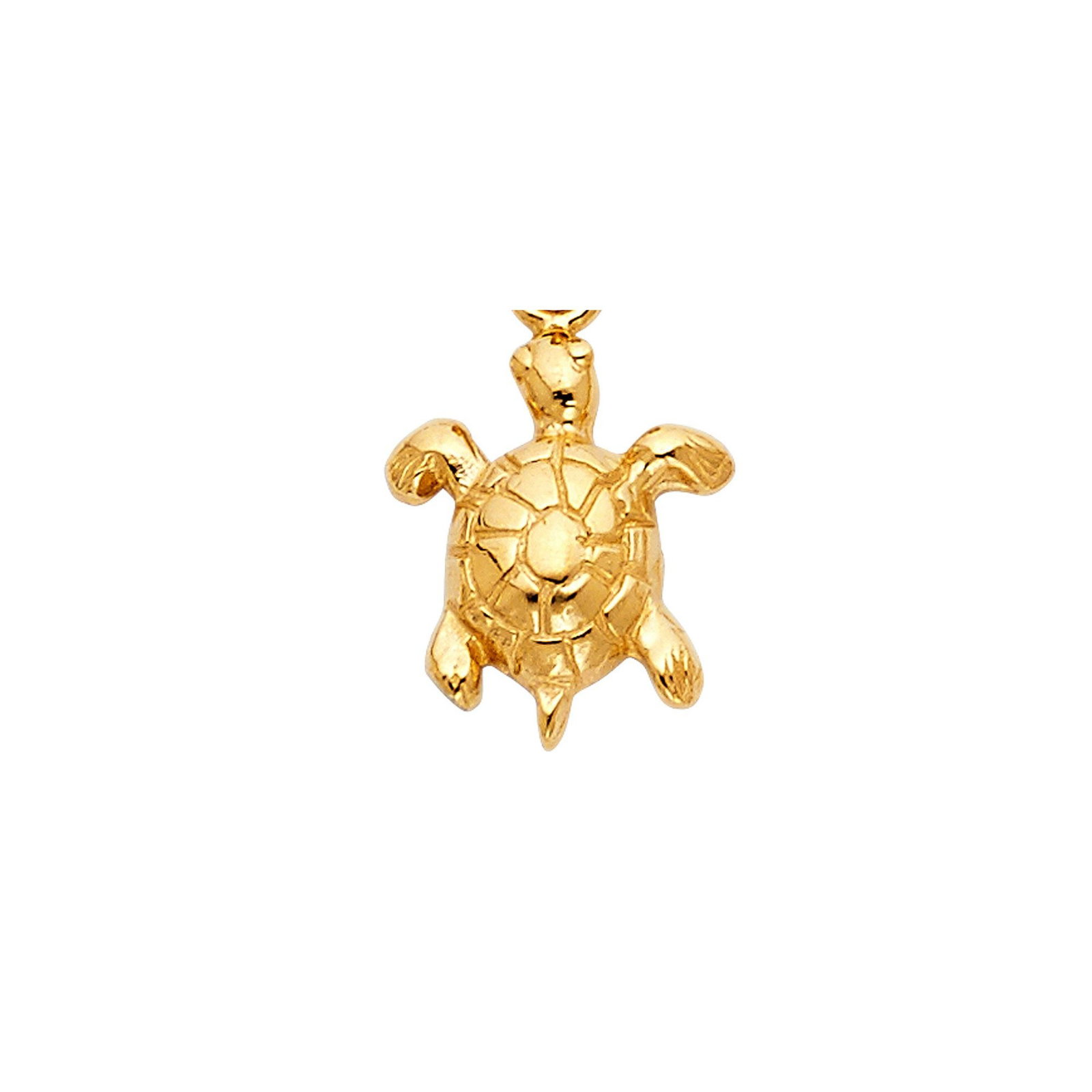 14KY TURTLE PENDANT - 2